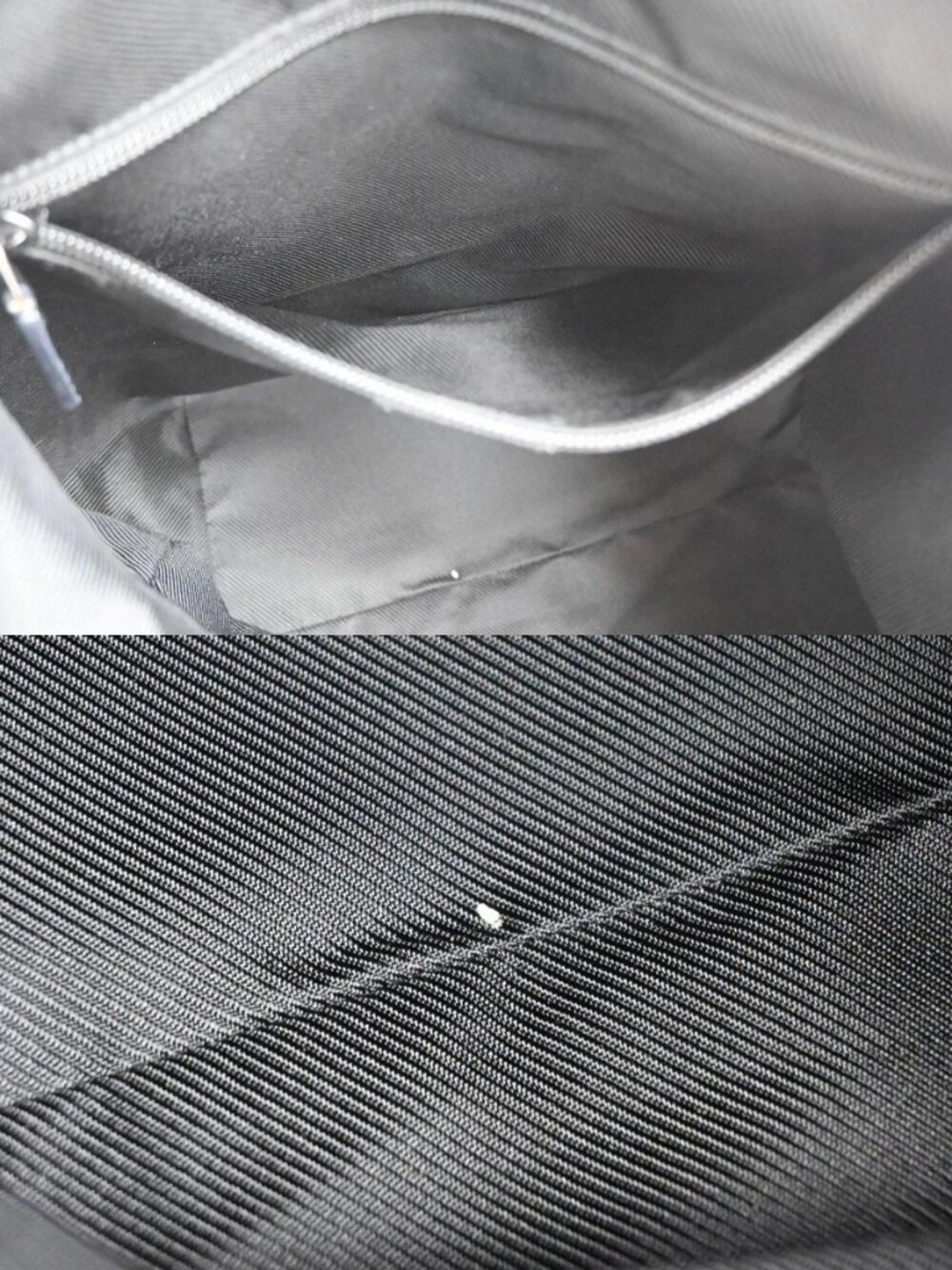 GUCCI Logo GG Pattern Sherry Travel Shoulder Bag Nylon Leather Black 64KC779 - Picture 14 of 16